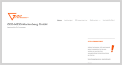 Desktop Screenshot of geomess-marienberg.de